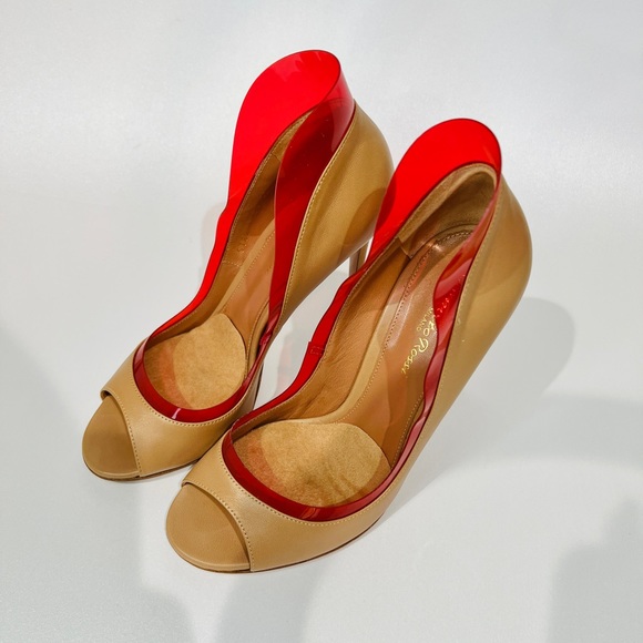 Gianvito Rossi peep toe high heels - Picture 7 of 9